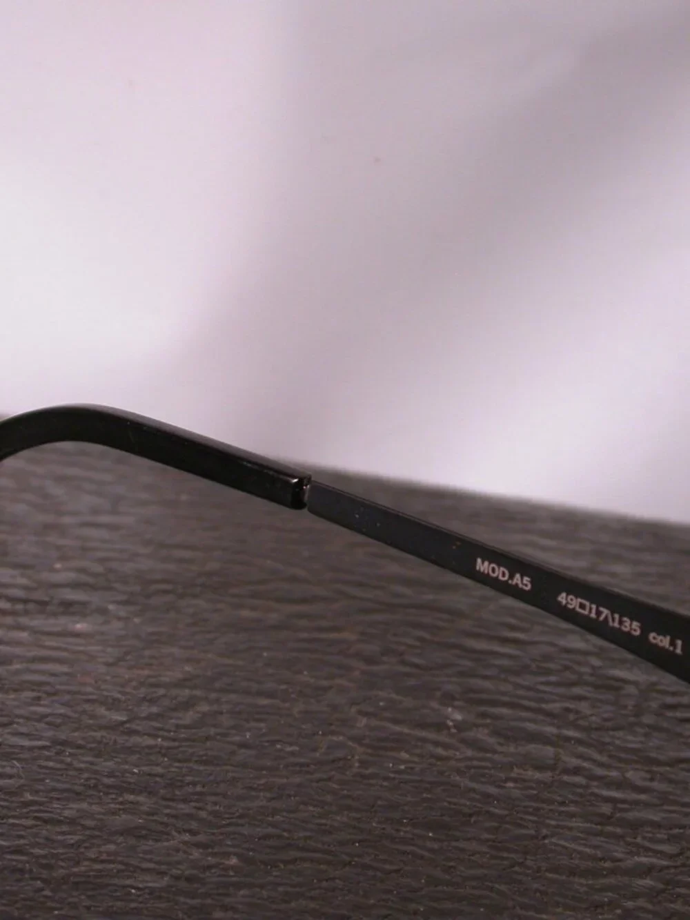 Ovvo Black Modern Light Weight Frames Eyeglasses Hand Made in European Union